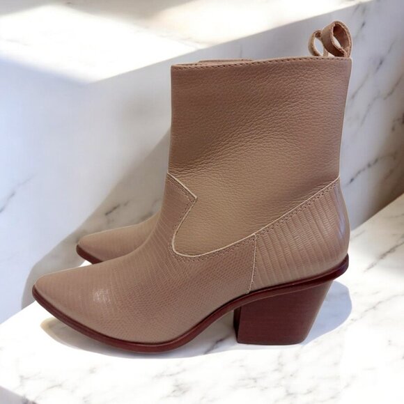 NWOT Kaanas Hague Cowboy Leather Bootie - Picture 6 of 13